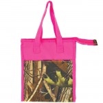 180819 - CAMOUFLAGE DESIGN W/PINK LINING INSULATED LUNCH BAG